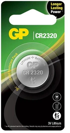 GP Литиева бутонна батерия CR2320 3V