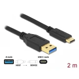 Delock USB-A > USB-C 10Gbps 2m