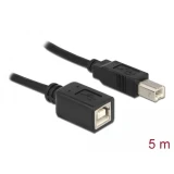 Delock USB-B мъжко > женско 5m