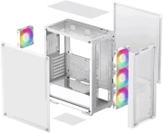 DeepCool CC560 MESH White v2