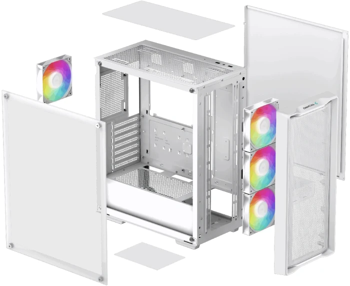 DeepCool CC560 MESH White v2