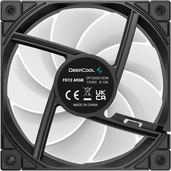 DeepCool FD12 ARGB Black