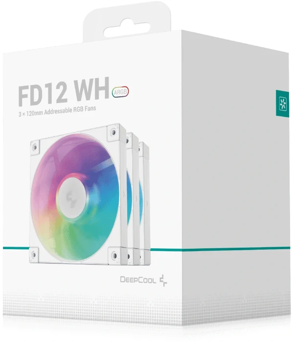 DeepCool FD12 ARGB White 3in1