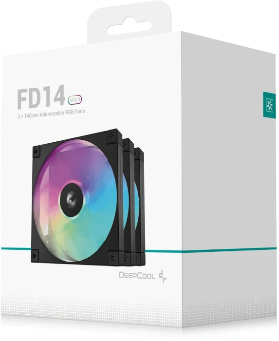 DeepCool FD14 ARGB Black 3in1
