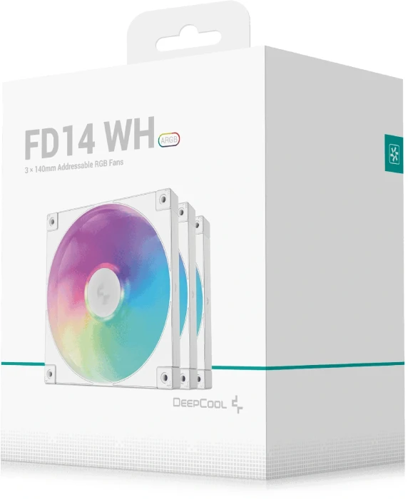DeepCool FD14 ARGB White 3in1