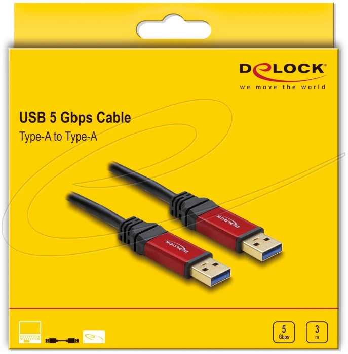 Delock USB-A 5Gbps - 3.0m