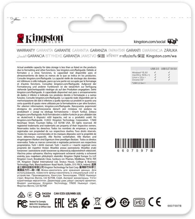 KINGSTON DataTraveler Exodia 64GB