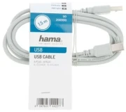 HAMA USB-A > USB-B 2.0 - 1.5m