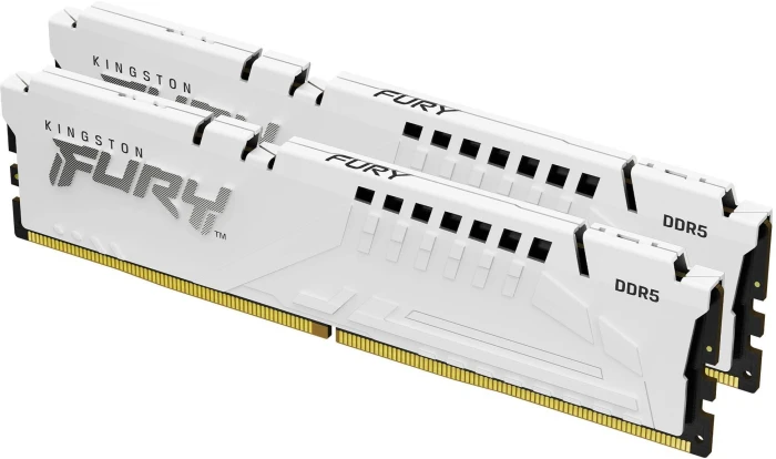 Kingston FURY Beast White 32GB (2x16GB) DDR5 6000MHz CL30