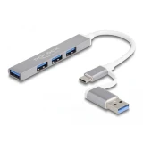 Delock USB-C/A 4 x USB HUB