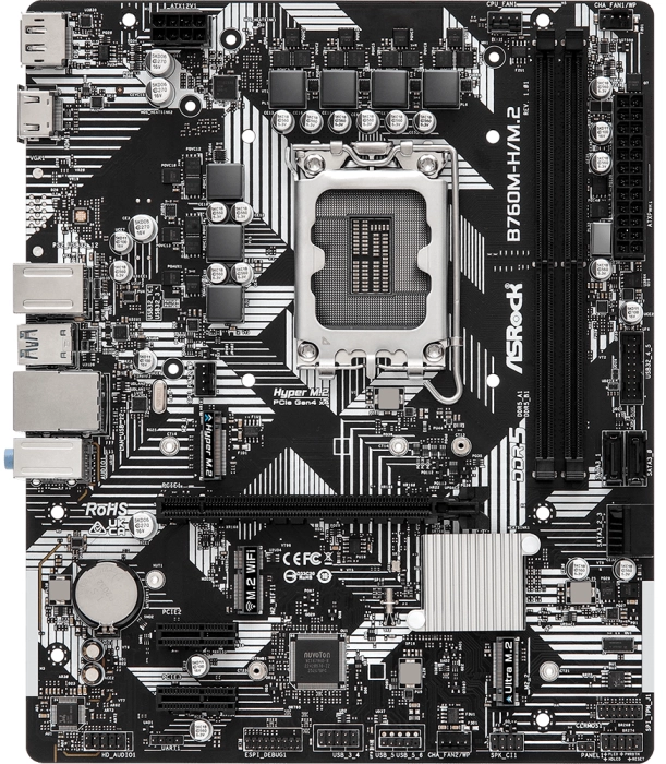 ASRock B760M-H/M.2 DDR5