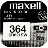 Бутонна батерия MAXELL SR621SW /364/AG1/