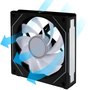Lian Li UNI FAN SL-INF 120 Black Reverse