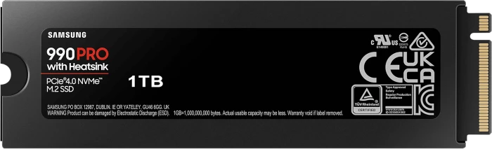 SAMSUNG 990 PRO Heatsink 1TB