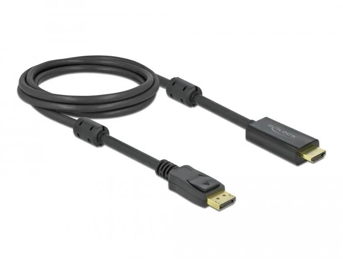 Delock DisplayPort > HDMI 4K - 2.0m