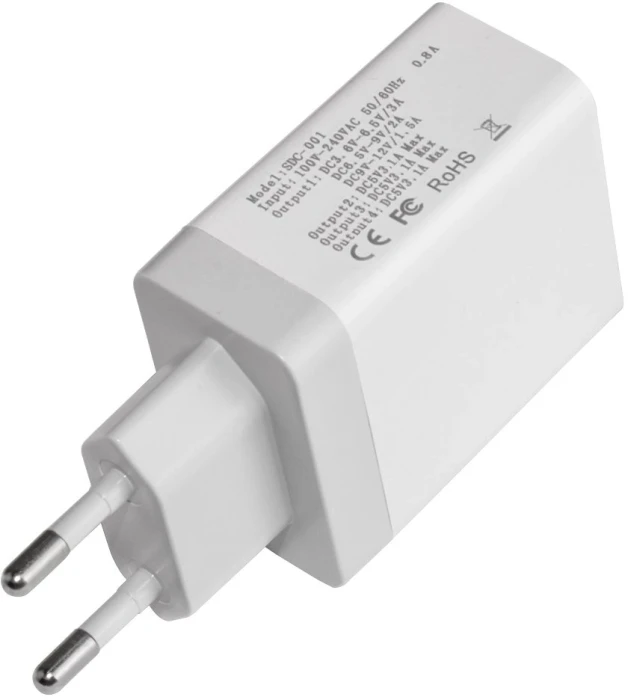 Makki 4 x USB-A adapter - 30W