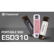 Transcend SSD ESD310C Black 256GB