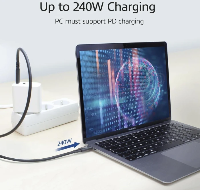 ACT USB4-C 40Gbps 240W - 0.8m