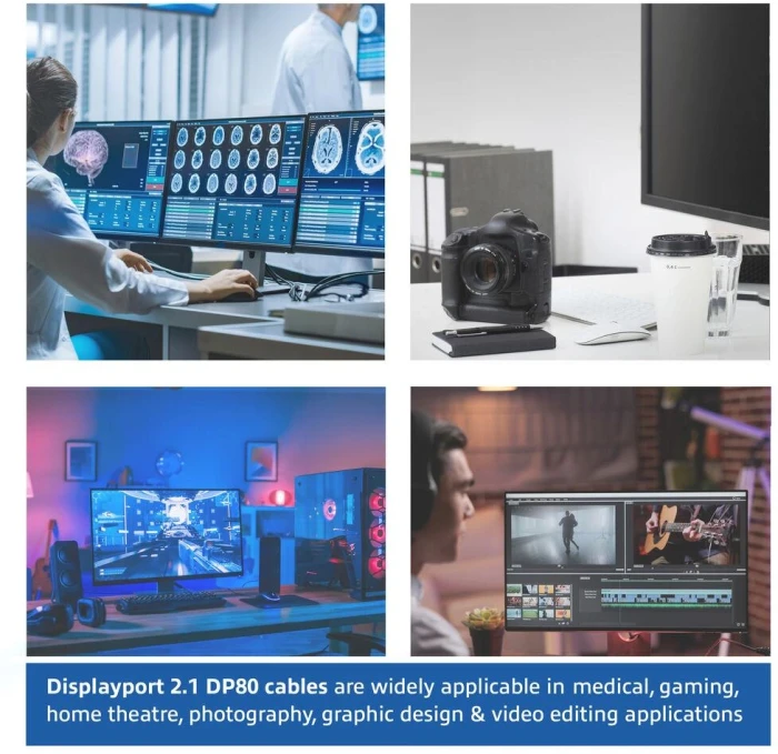 ACT DisplayPort 2.1 10K - 1.0m