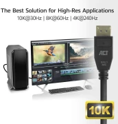 ACT DisplayPort 2.1 10K - 2.0m