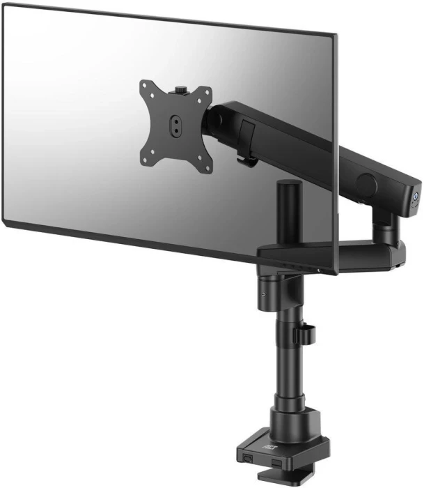 ACT Стойка за монитор до 40" 12кг с едно рамо пружинен механизъм