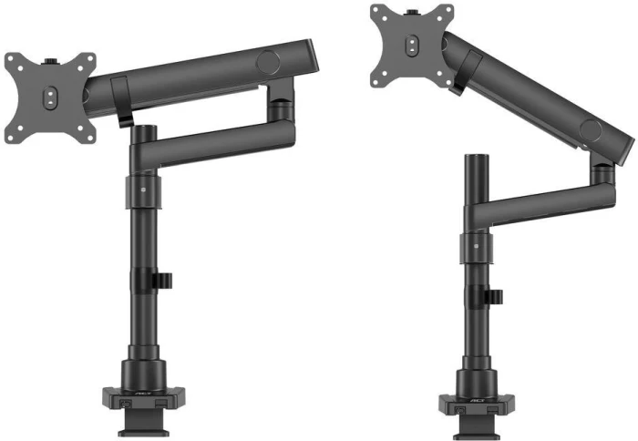 ACT Стойка за монитор до 40" 12кг с едно рамо пружинен механизъм