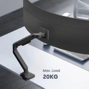 ACT Стойка за монитор до 49" 20кг с едно рамо пружинен механизъм