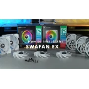 Thermaltake SWAFAN EX12 RGB Snow 3in1