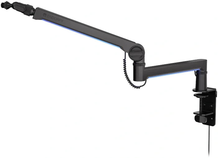 Стойка за микрофон ENDORFY Broadcast Low Profile RGB Boom Arm