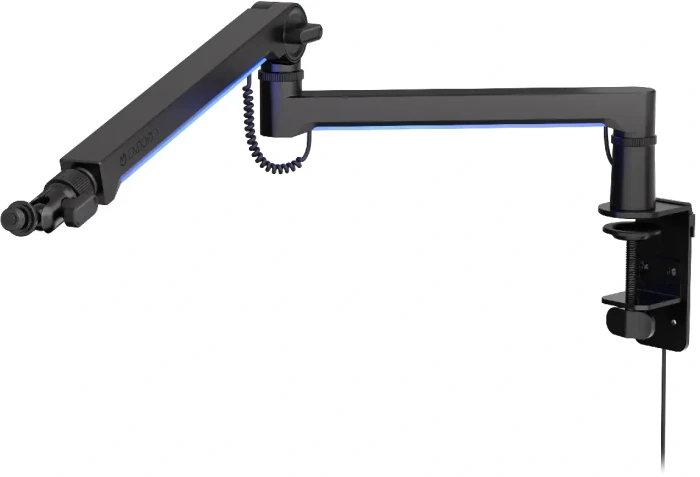 Стойка за микрофон ENDORFY Broadcast Low Profile RGB Boom Arm