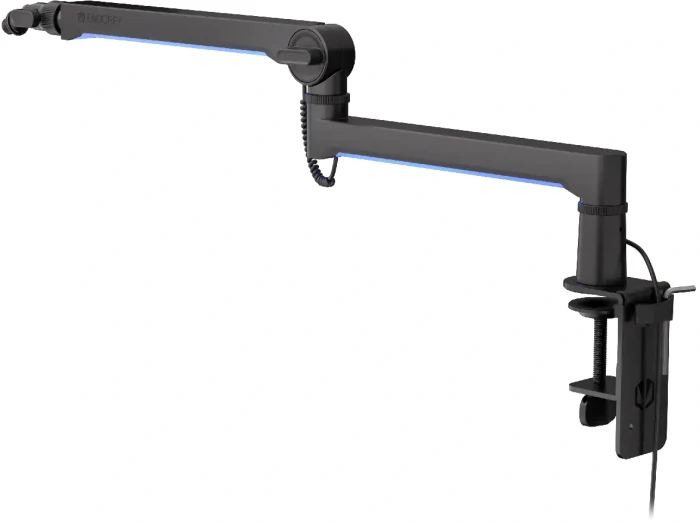 Стойка за микрофон ENDORFY Broadcast Low Profile RGB Boom Arm