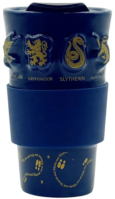 Термо чаша HARRY POTTER -  Ceramic Travel mug - Hogwarts