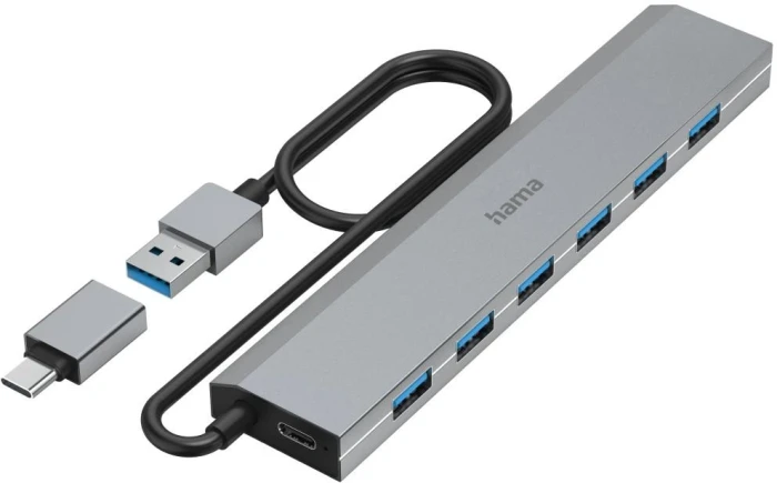 HAMA с адаптер 7 x USB 5Gbps