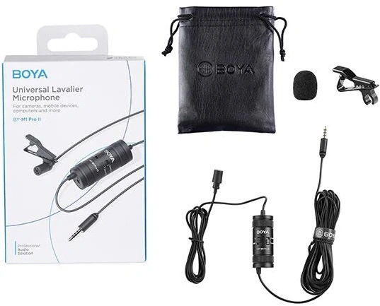 BOYA Микрофон BY-M1 PRO II 3.5mm
