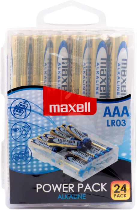 MAXELL Alkaline AAA Power Pack 24 бр.