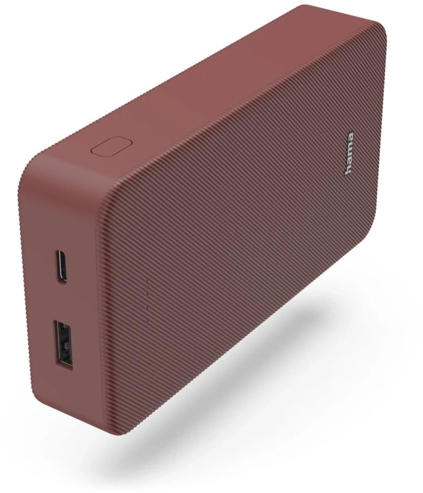 HAMA Външна батерия Colour 20000 mAh Red