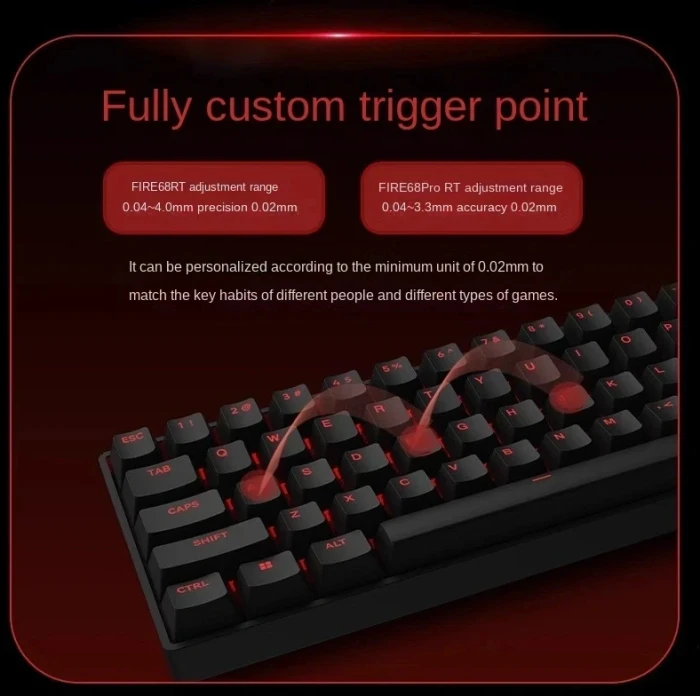 Madlions FIRE 68 PRO 8K Gateron Magnetic Jade Switches