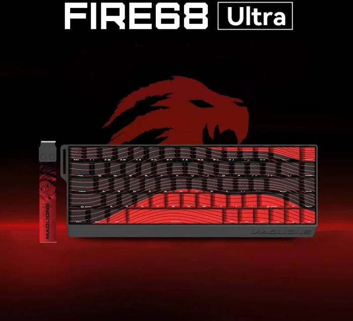 Madlions FIRE 68 ULTRA 8K Gateron Magnetic Jade Switches