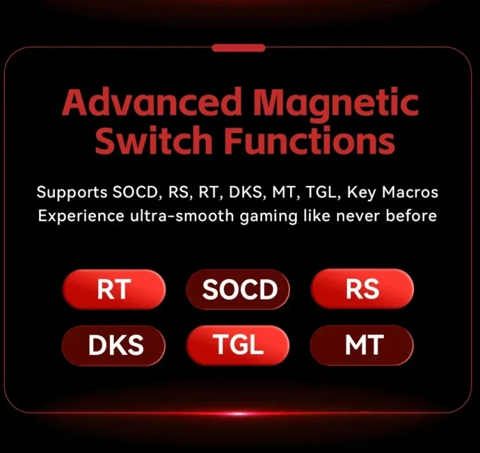 Madlions FIRE 68 ULTRA 8K Gateron Magnetic Jade Switches