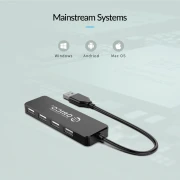 Orico FL01-BK 4 x USB 2.0