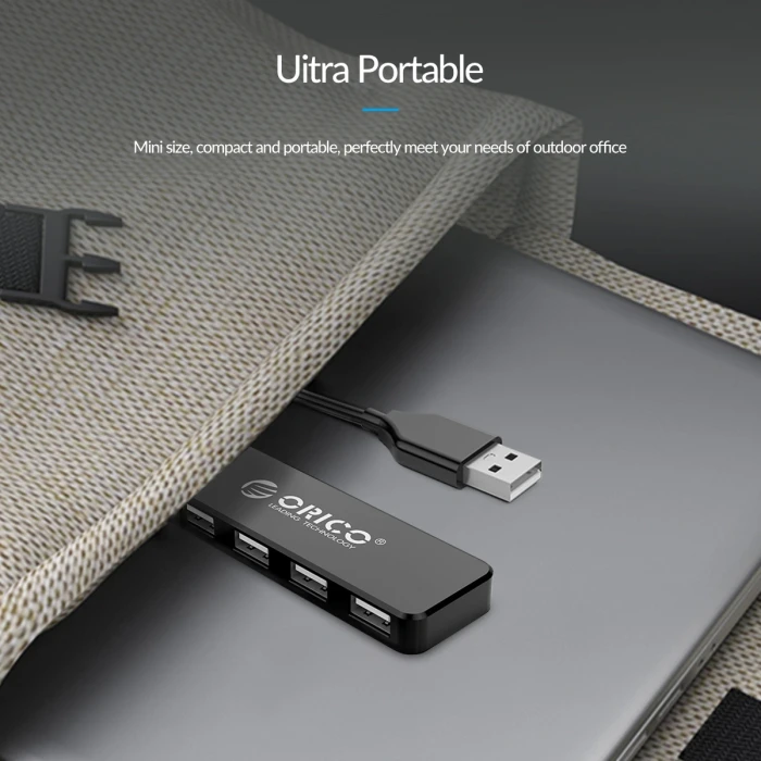 Orico FL01-BK 4 x USB 2.0