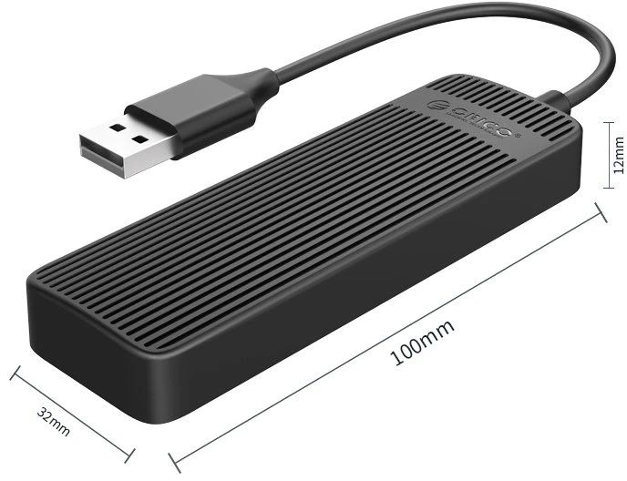 Orico FL02-BK 4 x USB 2.0