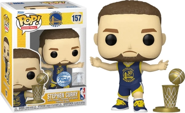 Фигурка Funko Pop! NBA: Golden State Warriors - Stephen Curry (Throwback) (Special Edition) #157