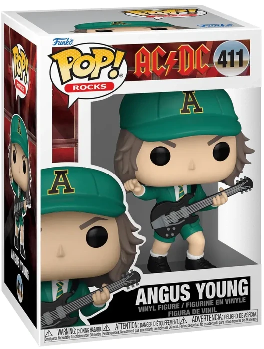 Фигурка Funko Pop! Rocks: AC/DC - Angus Young (Green) #411