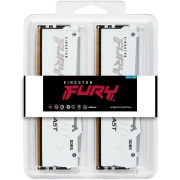 Kingston FURY Beast White RGB 32GB (2x16GB) DDR5 6000MT/s CL36