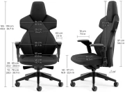 Геймърски стол noblechairs DAWN - Black Edition