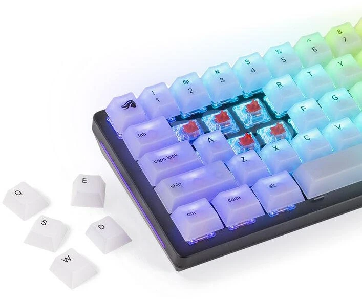 Капачки за механична клавиатура Glorious Polychroma RGB PBT