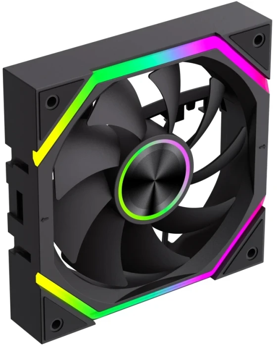 Gamemax FN12A-N2 WL 3in1 - Black