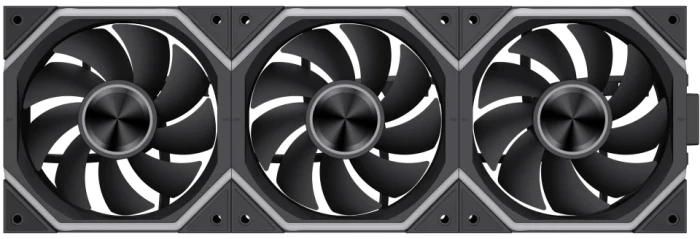 Gamemax FN12A-N2 WL 3in1 - Black