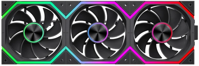 Gamemax FN12A-N2 WL-RW Reverse Black
